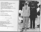 Malinowski con Lanza del Vasto en la Comunidad del Arca (sur de Francia 1978)