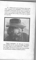 Contraportada de su libro "Viento"